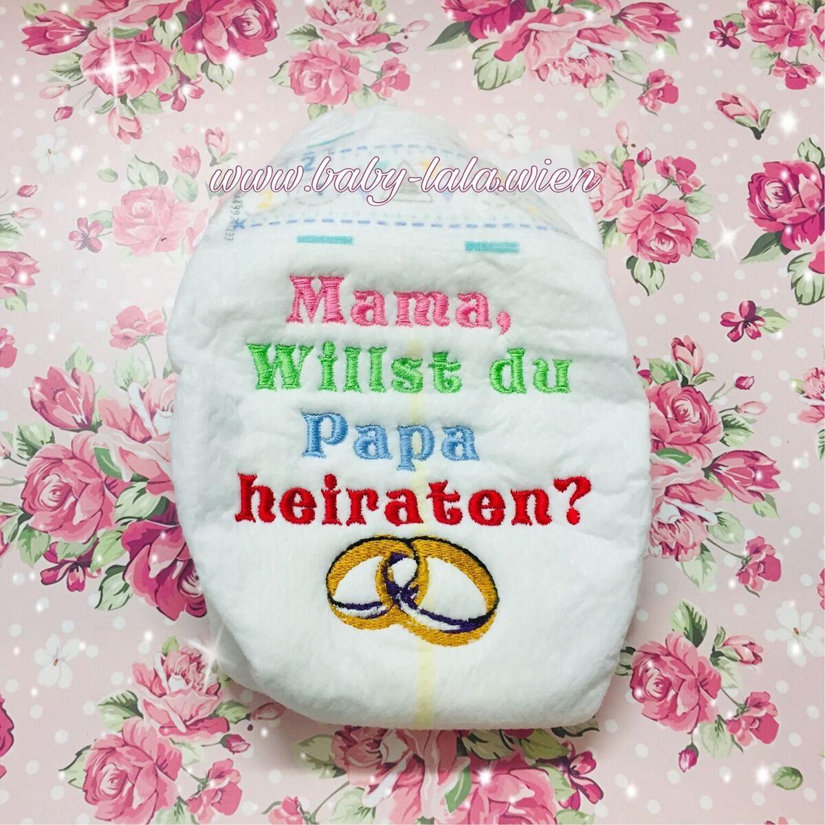 Mama, willst du Papa heiraten ?